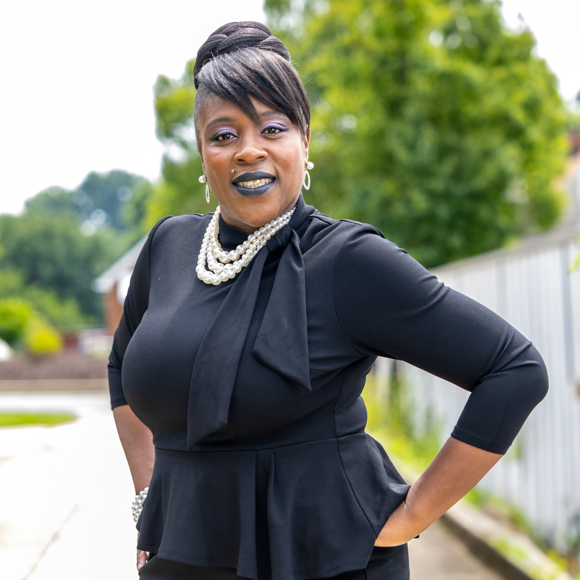 Deitra 'Coach Dei' Williams, Founder and Executive Director of Bridge The Gap Foundation.